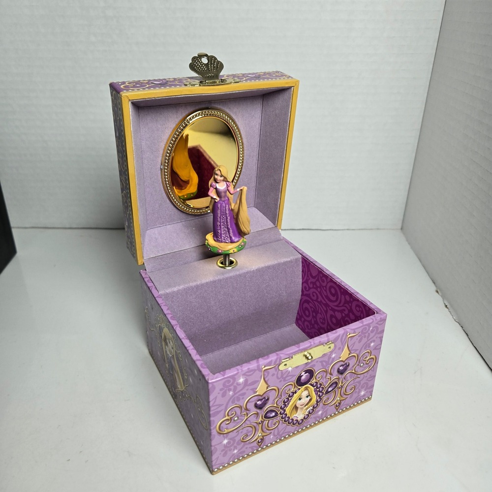 Disney Princess Parks Tangled Rapunzel Music Box I See The Light 2010 WORKING